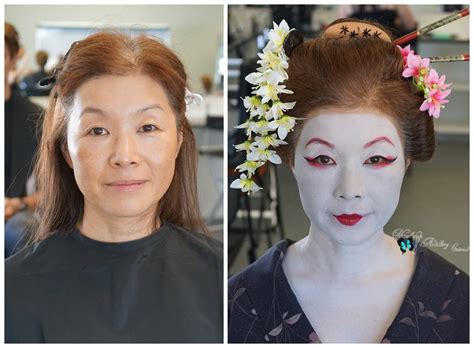 History of Makeup Japan Geisha | Cairns Hair and MakeUp Artistry