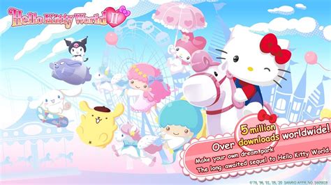 Hello Kitty World 2 Sanrio Kawaii Theme Park Gameplay Android / iOS by Access Bright Japan - YouTube