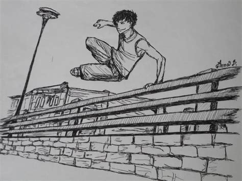 Drawing - Parkour #1 / by MelonekCZ by MelonekCZ on DeviantArt