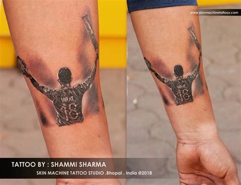 Virat Kohli Hand Tattoo Design - Viraltattoo