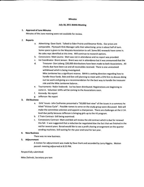 6 Meeting Minutes Templates - Excel PDF Formats