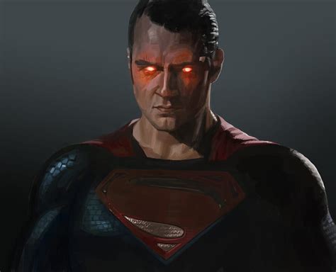 Superman Heat Vision Wallpaper