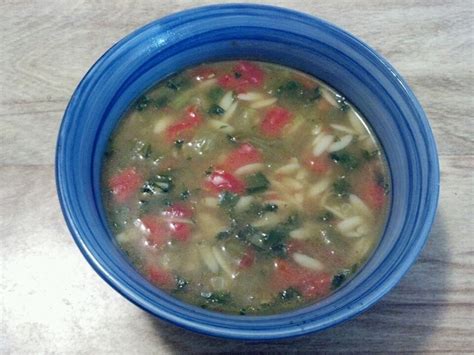 (fr another pinner) I made the most amazing soup today with veggies and orzo! Fill a 2-quart pot ...