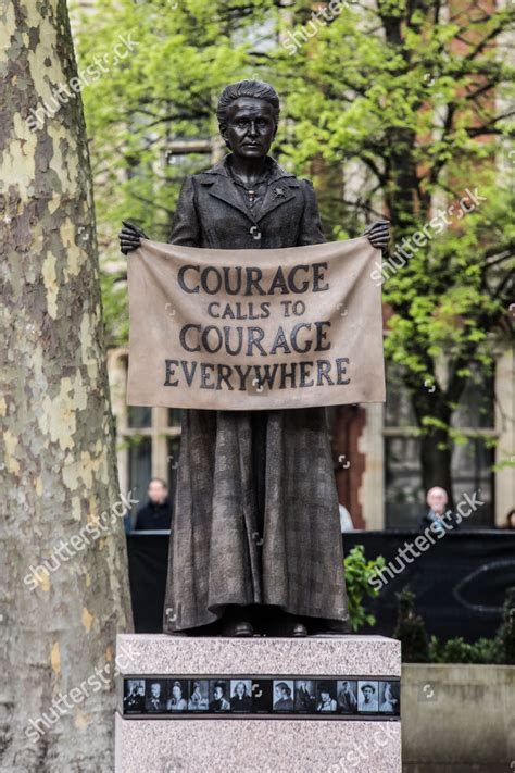 Statue Suffragist Millicent Fawcett Editorial Stock Photo - Stock Image ...