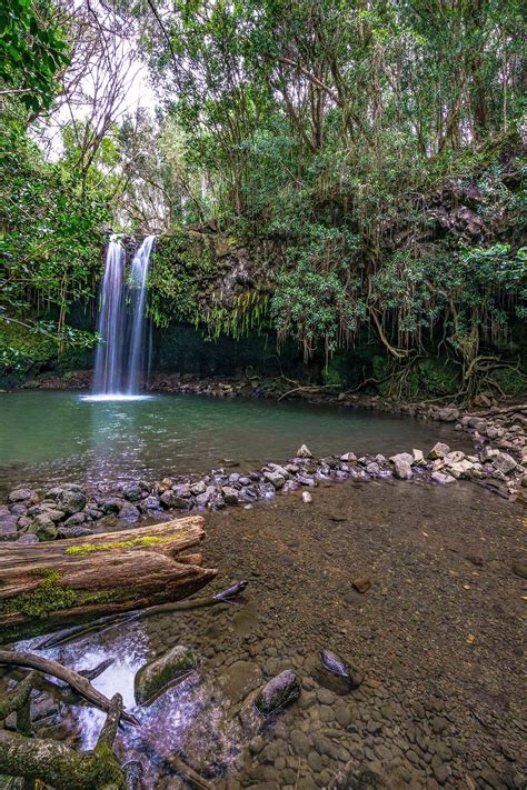 Maui Twin Falls Lagoon on the north shore