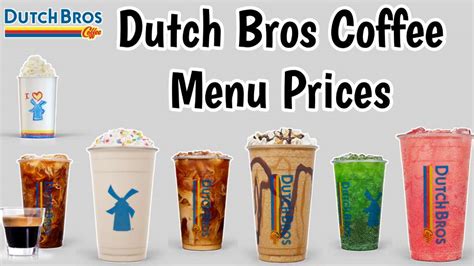 Dutch Bros. Coffee Menu 2024 USA [UPDATED]