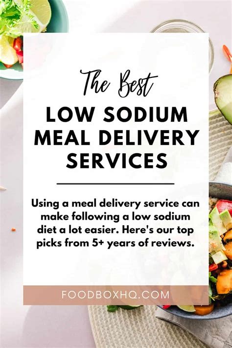 The Best Low Sodium Meal Delivery Services (Our Honest Thoughts) | Food ...