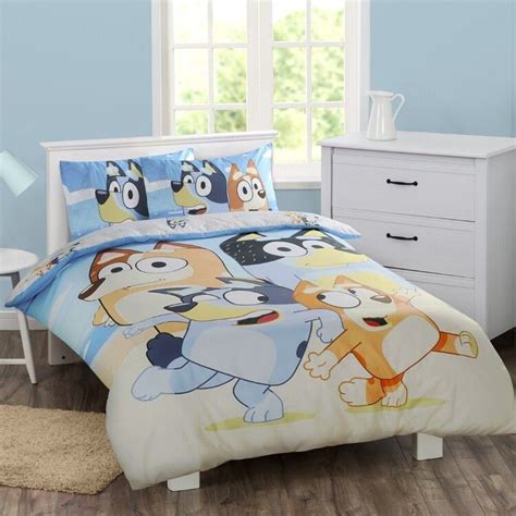 Bluey Quilt Cover Set Multicoloured | Quilt cover sets, Kids bedroom, Bedroom themes