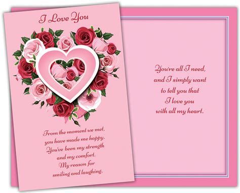 97043 six love greeting cards with six envelopes, $2.70 for six cards ...