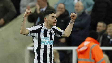 Miguel Almiron secures victory as Newcastle rise to fifth