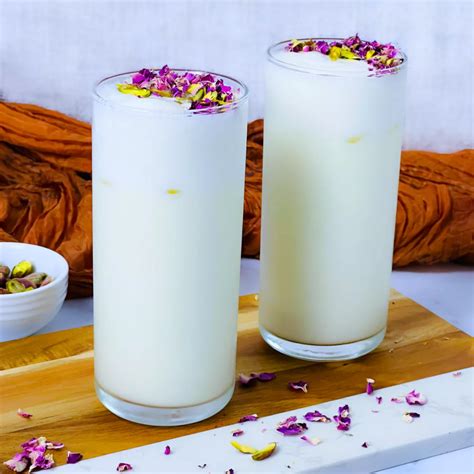 Sweet Lassi Recipe (4 ingredients, 5 minutes) - Easy Indian Cookbook