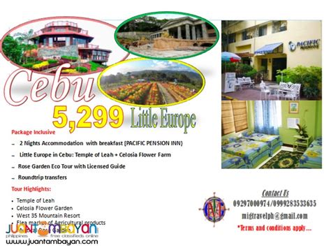 Cebu city tour package with little europe