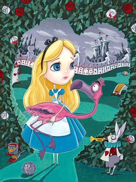 Alice in Wonderland art | Disney art, Alice in wonderland theme, Disney ...