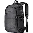 Tzowla Laptop Travel Slim Backpack Water Resistant Anti-Theft Bag with USB Charging Port and ...