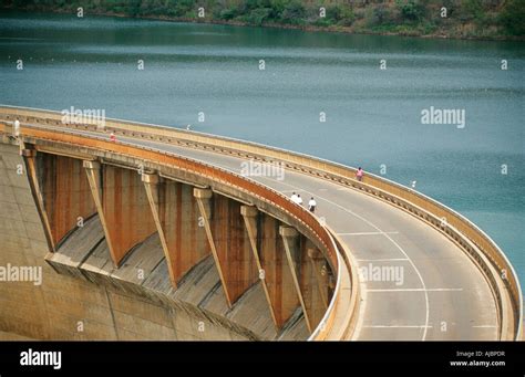 A View of Jozini Dam Wall Stock Photo - Alamy