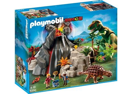 Playmobil Set: 5230 - Volcano with Tyrannosaurus - Klickypedia