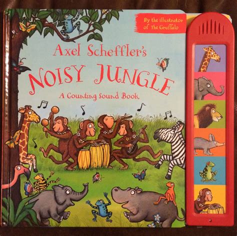 {book review} Axel Scheffler's Noisy Jungle - the-gingerbread-house.co.uk