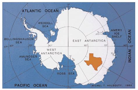 Antarctica Size Comparison