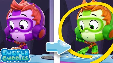 Robot Spot the Difference with Nonny! 🤖 | Bubble Guppies - YouTube