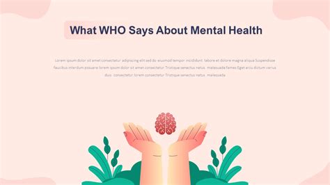 Free Mental Health PowerPoint Template