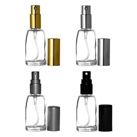 Perfume Atomizers Empty Refillable Glass Bottles Fine Mist Sprayers 1/3 ...