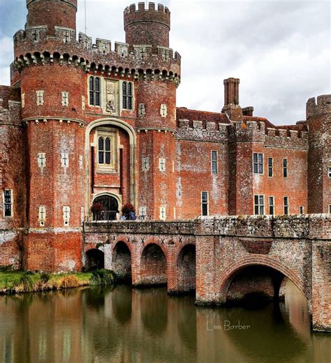 Herstmonceux Castle, East Sussex, England by Elena Rumianceva | English castles, European ...