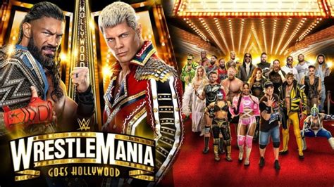 WWE Wrestlemania 39: Cartelera completa y horario en Chile — Futuro Chile