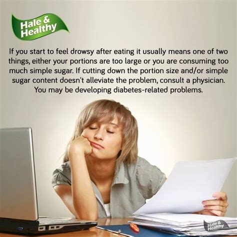 Feeling sleepy after a meal? - If you feel drowsy after eating it usually means one of two ...