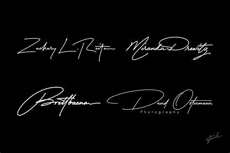 Real Handwritten Signature Logo No Font or Script | Etsy | Signature ideas, Signature logo ...