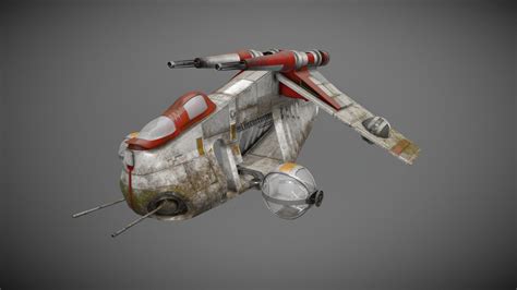 LAAT Gunship - 3D model by laurens_vandoninck [06d357e] - Sketchfab