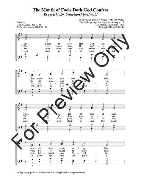 The Hymns of Martin Luther (SATB Choral Scor | J.W. Pepper Sheet Music