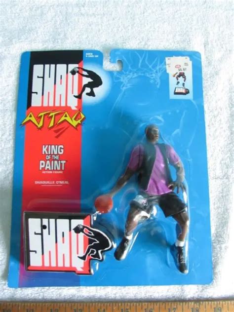 SHAQ ATTACK KING Of The Paint Shaquille O'Neal Action Figure 1993 Kenner $3.95 - PicClick