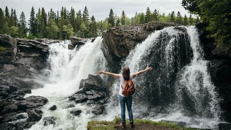 4 of my favorite waterfalls in Sweden – easy accessible ones (All things green) i 2023 | Vandreture