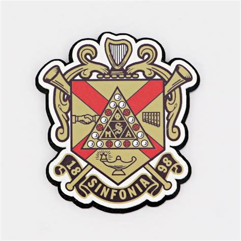 Phi Mu Alpha Large Wood Crest – Greek Divine and More