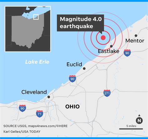 Cleveland earthquake: City of Eastlake dispatch overwhelmed with calls