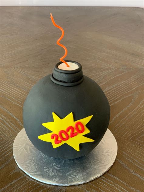 Bomb cake in 2021 | Bomb cake, Celebration cakes, Gourmet desserts