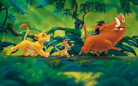 Timon Pumbaa And Simba Lion King Pictures Lion King Movie Disney ...