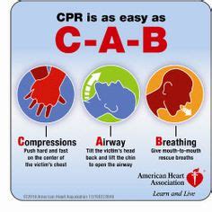 ABCs changed to CAB In 2010, the American Heart Association changed its ...