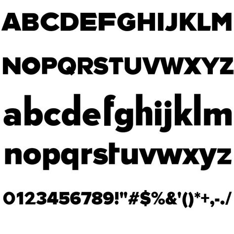 TCF 2009 Bold Font