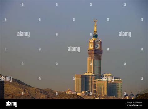 Mecca Clock Tower. Skyline with Abraj Al Bait. Saudi Arabia Stock Photo - Alamy