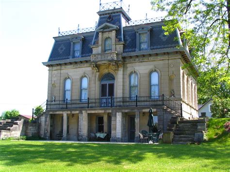 Architectural styles of southern Indiana: Second Empire | French style ...