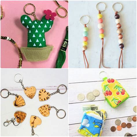 25 Homemade DIY Keychain Ideas: How To Make Keychains