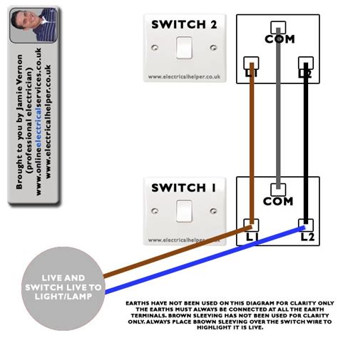 Two Way Switch Wiring