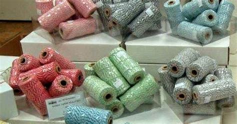 Creative Packaging: Bakers twine in all the colors of the rainbow