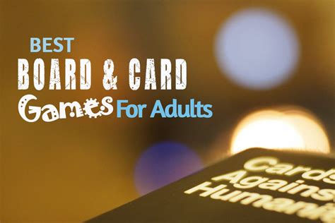 Best Board Games and Card Games for Adults or Couples