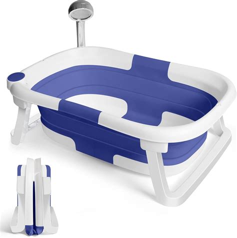 Baby Bath Support Foldable Bathtub, Newborn Baby Bath Tub Stand ...