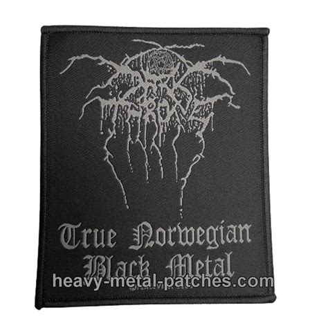 Darkthrone - True Norwegian Black Metal Patch - Heavy Metal Patches – HMP