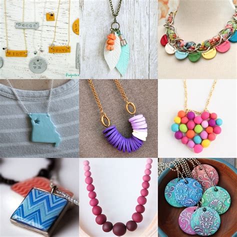 Polymer Clay Necklace Ideas You'll Want to Try - DIY Candy