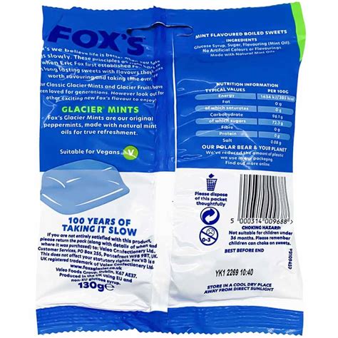 Fox's Glacier Mints 130 Gram