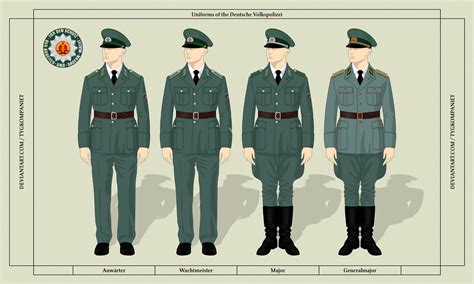 East German People's Police Uniforms by Tygkompaniet on DeviantArt